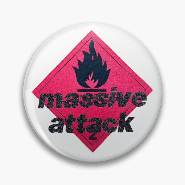 Item preview, Massive Attack Original Custom Vintage Music Band Tee Unique Poster Wall Art designed and sold by Cool Robot Bro..