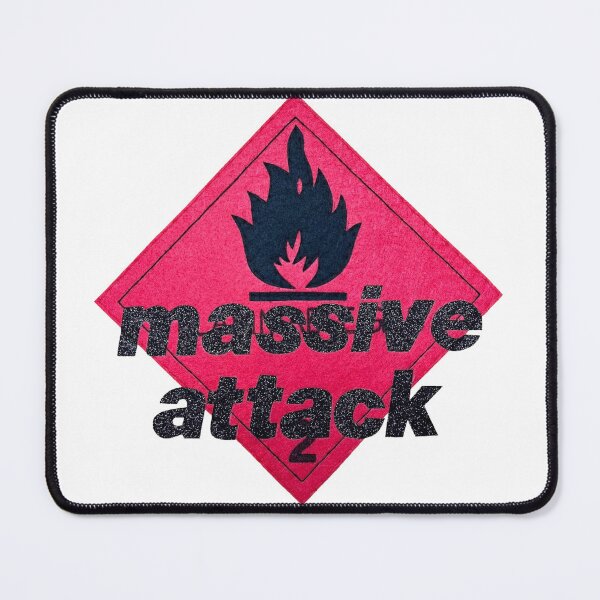 Item preview, Massive Attack Original Custom Vintage Music Band Tee Unique Poster Wall Art designed and sold by Cool Robot Bro..