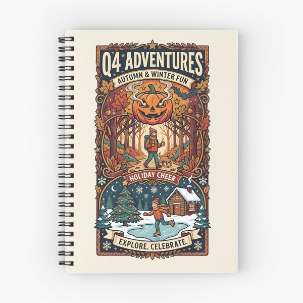 Item preview, Q4 Adventures - Autumn & Winter fun designed and sold by ParadoxParadox.