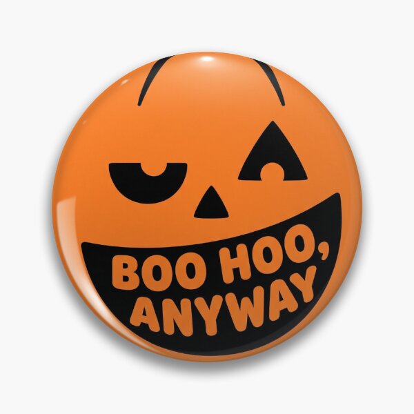 Item preview, Boo Hoo Anyway Sarcastic Pumpkin Halloween designed and sold by AURA Vibes.