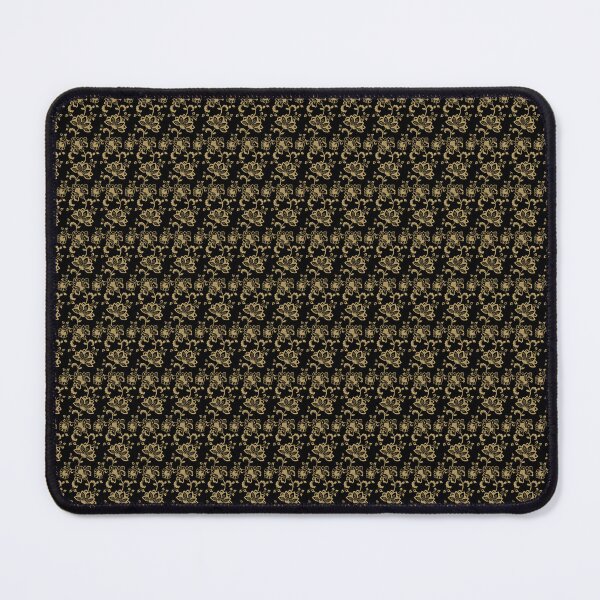 Item preview, Gold Floral Pattern - Block Print, Ditsy Floral, Chintz Pattern designed and sold by DGMaxShop.
