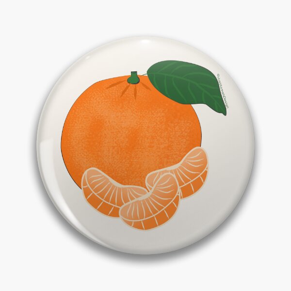 Item preview, Mini Tangerines Citrus Fruit Illustration designed and sold by JustAsmahDesign.