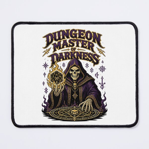 Item preview, Dungeon Master Of Darkness D&D Halloween Skull Fantasy designed and sold by Jack n' Sally's.