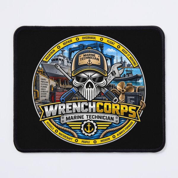 Item preview, WrenchCorps - Marine Technician designed and sold by WrenchCorps.
