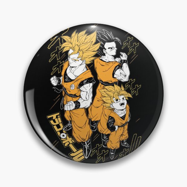 Item preview, Saiyan Legacy – Goku Gohan Goten designed and sold by ZORO MAZE.