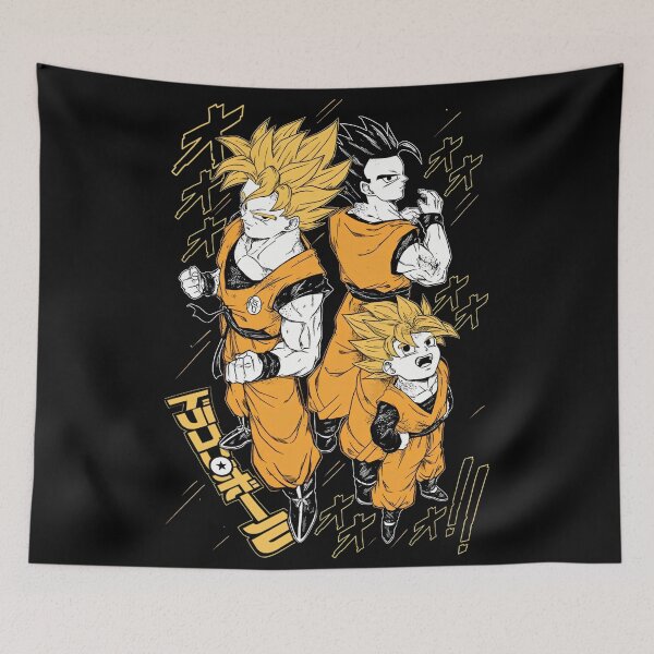 Item preview, Saiyan Legacy – Goku Gohan Goten designed and sold by ZORO MAZE.
