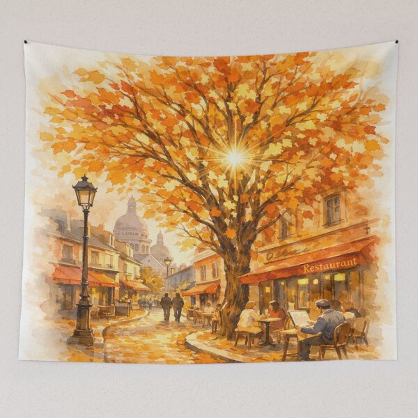 Item preview, Autumn in Montmartre designed and sold by PhotosByG.