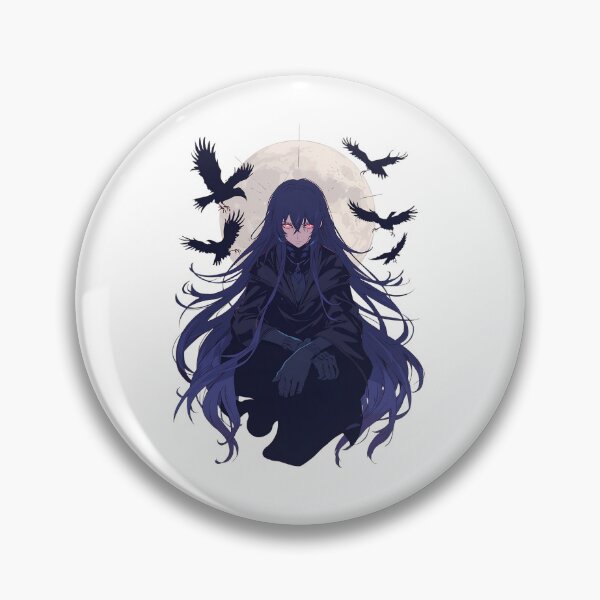Item preview, Spooky Anime Dark Aura Gothic Halloween Original Art 2 designed and sold by Jack n' Sally's.