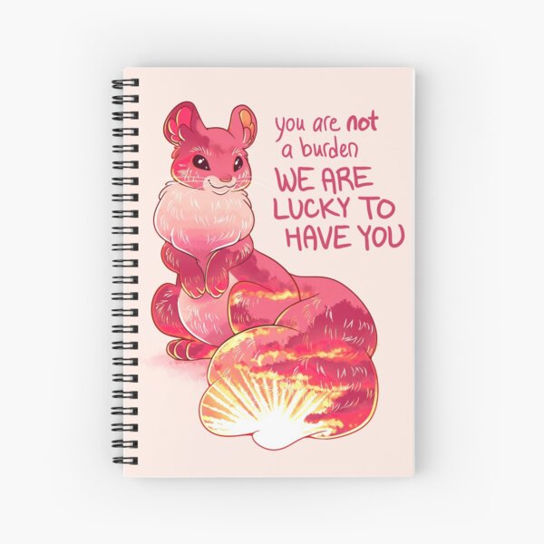 Item preview, "You are Not a Burden. We are Lucky to Have You" Sunset Squirrel designed and sold by thelatestkate.