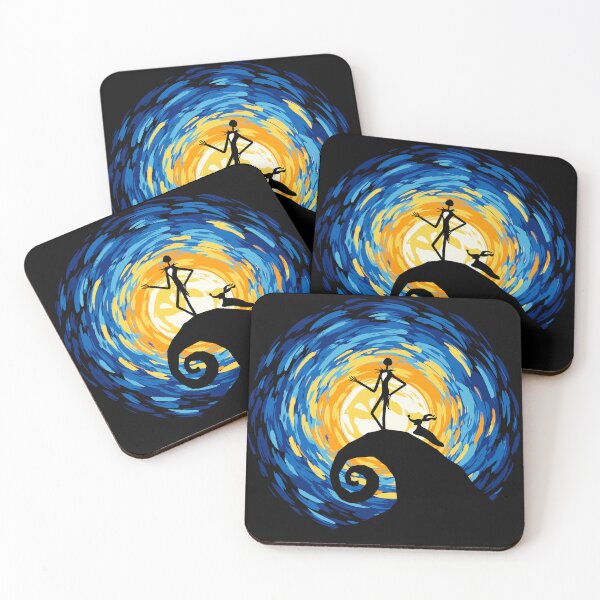 Item preview, Nightmare Before Christmas Starry Night designed and sold by therocketman.