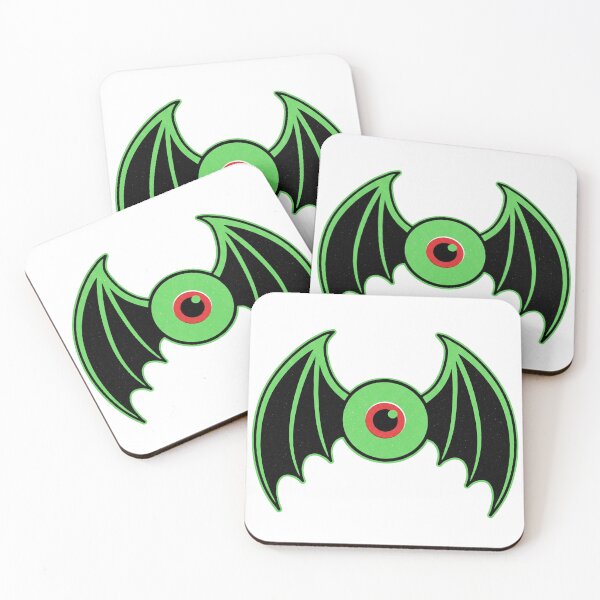 Item preview, Winged Eyeball Risograph Spooky Halloween Art designed and sold by AURA Vibes.