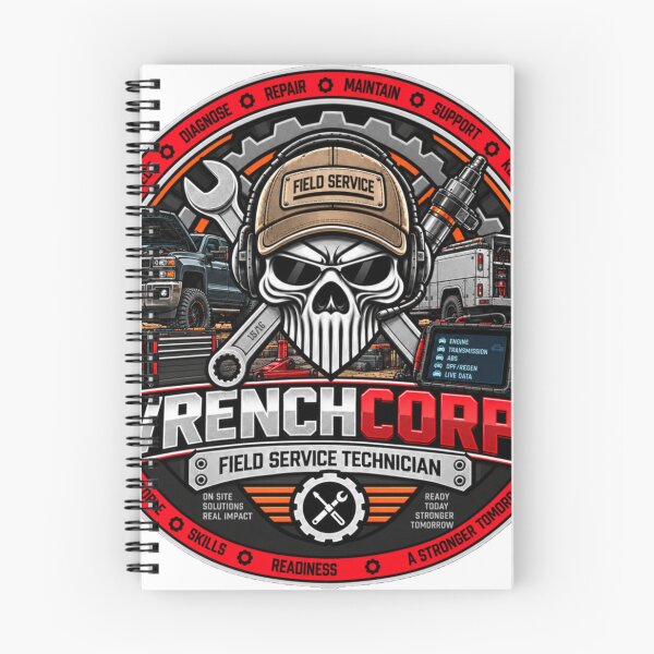 Item preview, WrenchCorps - Field Service Technician (Diesel Trucks) designed and sold by WrenchCorps.