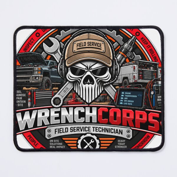Item preview, WrenchCorps - Field Service Technician (Diesel Trucks) designed and sold by WrenchCorps.