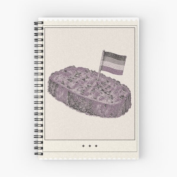 Item preview, Ace Garlic Bread Asexual Flag Vintage Stamp designed and sold by missmarilee.