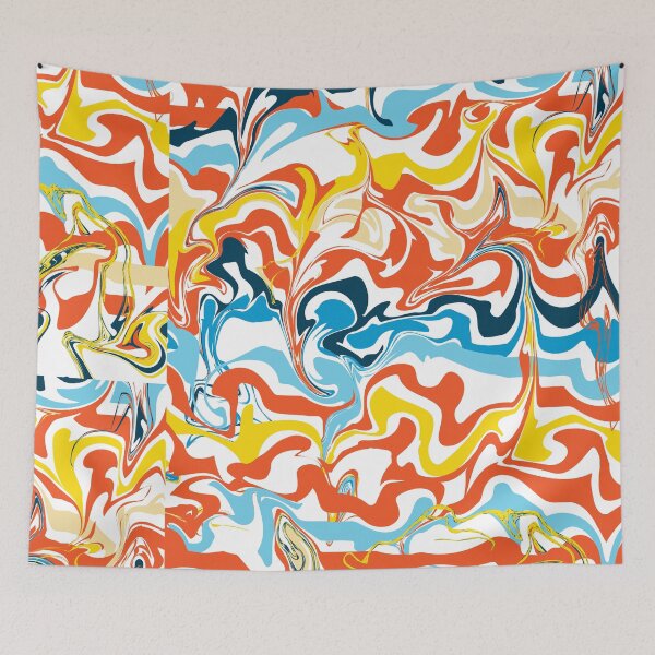 Item preview, Psychedelic design, fresh color composition pattern. designed and sold by Lifer Art and Design.