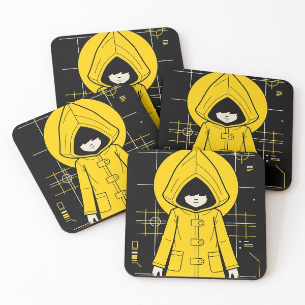 Item preview, Six Little Nightmares Techwear Anime Gaming Streetwear Tee designed and sold by Senpaiwaves.