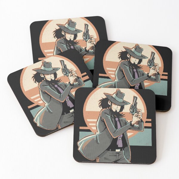Item preview, Daisuke Jigen Lupin III Retro Video Game Anime Shirt designed and sold by Senpaiwaves.