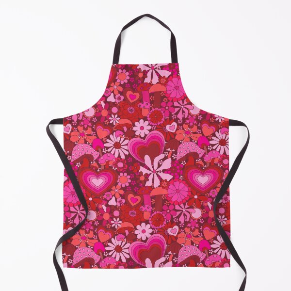 Item preview, My Groovy Valentine in Dark Red Rhubarb designed and sold by YesterdayColl.