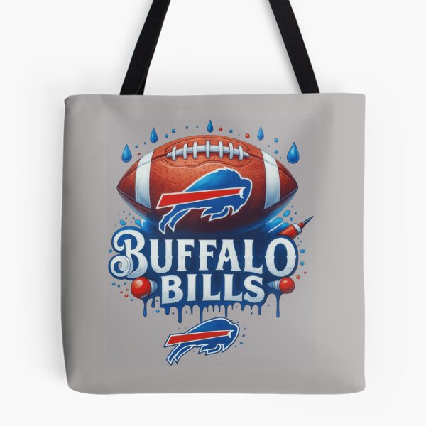 Item preview, Buffalo Bills Football Logo Dripping Paint Rain Water Splash NFL Team Fan Art Apparel Gift designed and sold by saovipgames.