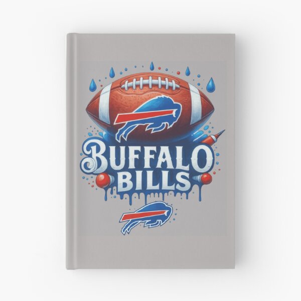 Item preview, Buffalo Bills Football Logo Dripping Paint Rain Water Splash NFL Team Fan Art Apparel Gift designed and sold by saovipgames.