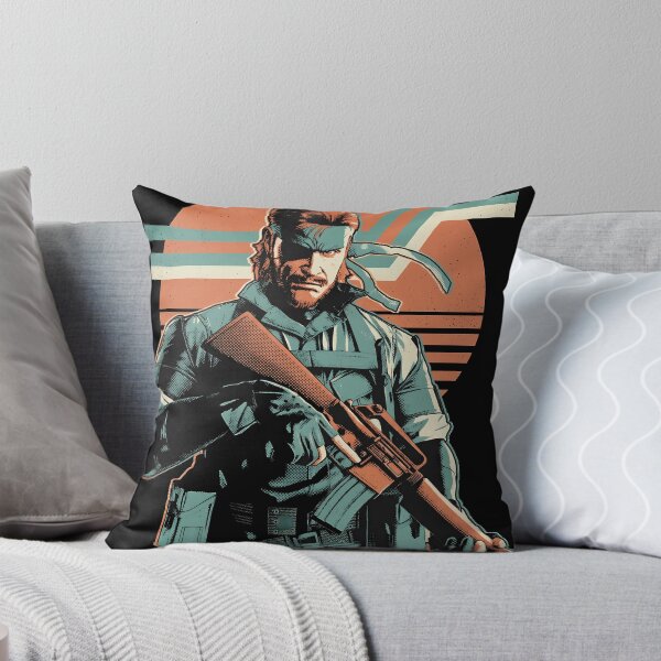Item preview, Big Boss Metal Gear Solid Retro Gaming Graphic Tee designed and sold by Senpaiwaves.
