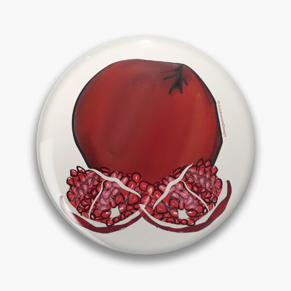 Item preview, Mini Pomegranate - Fruit Illustration designed and sold by JustAsmahDesign.