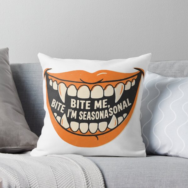 Item preview, Bite Me I'm Seasonal Vampire Grin designed and sold by AURA Vibes.