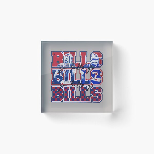 Item preview, Buffalo Bills Go Bills Collage Josh Allen Helmet Checker Pattern NFL Fan Art Apparel Gift designed and sold by saovipgames.