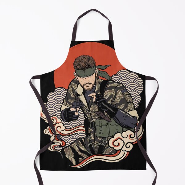 Item preview, Naked Snake Metal Gear Solid 3 Ukiyo-e Anime Gaming Streetwear Tee designed and sold by Senpaiwaves.