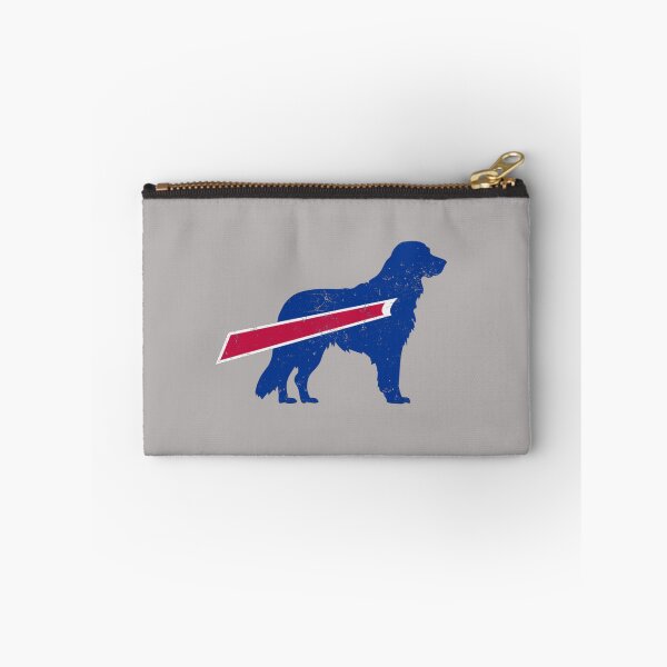 Item preview, Buffalo Bills Dog Silhouette Red Stripe Logo Parody Golden Retriever Style Fan Art Apparel Gift designed and sold by saovipgames.