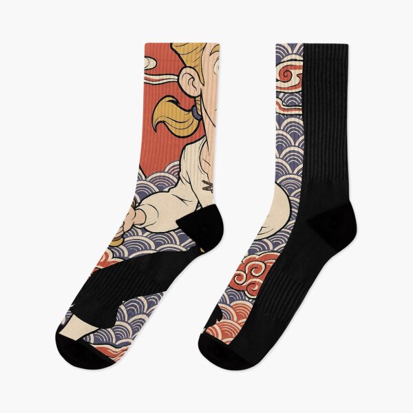 Item preview, Guybrush Threepwood Monkey Island Ukiyo-e Gamer Graphic Tee designed and sold by Senpaiwaves.