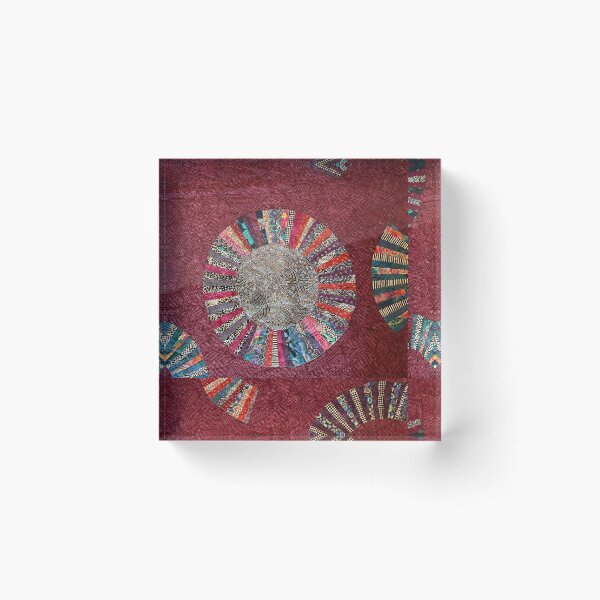 Item preview, Color Wheel Batik Fans #2 designed and sold by sraab8.