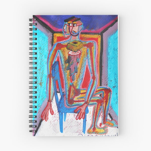 Item preview, man sitting on the chair designed and sold by Diego Manuel Rodriguez.