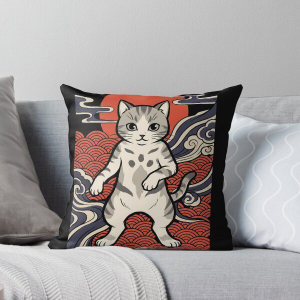 Item preview, The Palico Monster Hunter Ukiyo-e Video Game Anime Shirt designed and sold by Senpaiwaves.