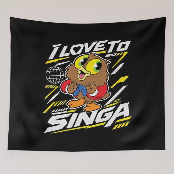 Item preview, Owl Jolson I LOVE TO SINGA designed and sold by Cosmonute.