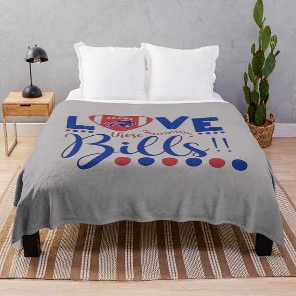 Item preview, Love Those Bills Heart Football Logo Script Text Buffalo NFL Fan Art Apparel Gift designed and sold by saovipgames.