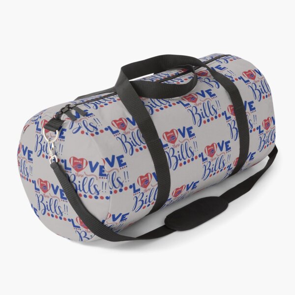 Item preview, Love Those Bills Heart Football Logo Script Text Buffalo NFL Fan Art Apparel Gift designed and sold by saovipgames.