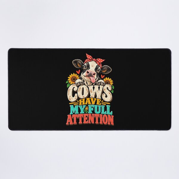 Item preview, Cows Have My Full Attention Funny Cow Lover designed and sold by MOTIFOLK.