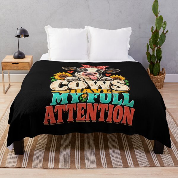 Item preview, Cows Have My Full Attention Funny Cow Lover designed and sold by MOTIFOLK.