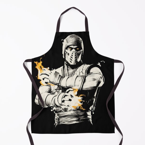 Item preview, Scorpion Mortal Kombat Sumi-e Gaming Graphic Tee designed and sold by Senpaiwaves.