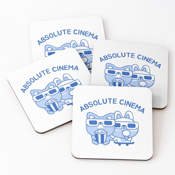 Item preview, Absolute Cinema Cute Cat Meme designed and sold by Nol1ytv.