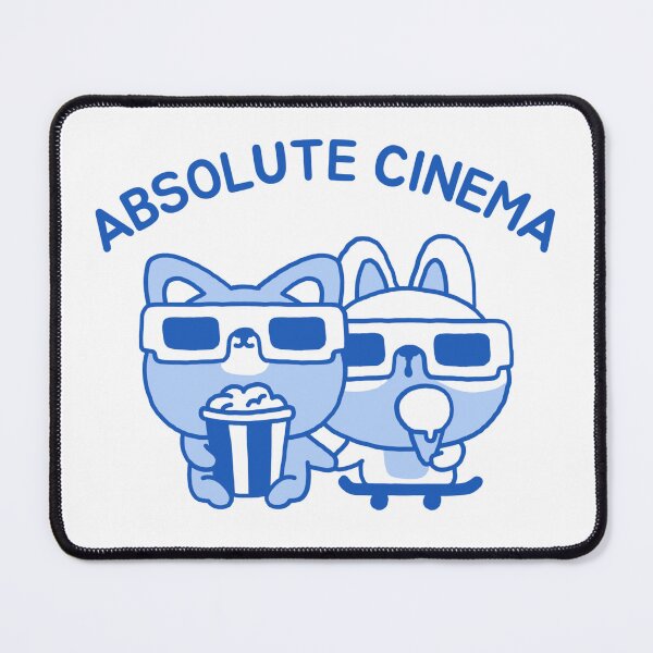Item preview, Absolute Cinema Cute Cat Meme designed and sold by Nol1ytv.