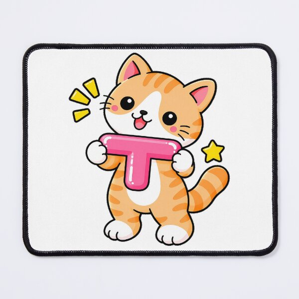 Item preview, Cute Orange Tabby Cat with Korean Hangul Vowel ㅜ Kawaii Kitty designed and sold by NoopnyangStudio.