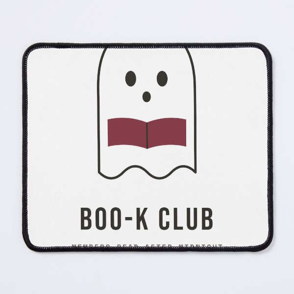 Item preview, Boo-k Club - Cute Ghost Reading a Book Halloween designed and sold by Rilindi.