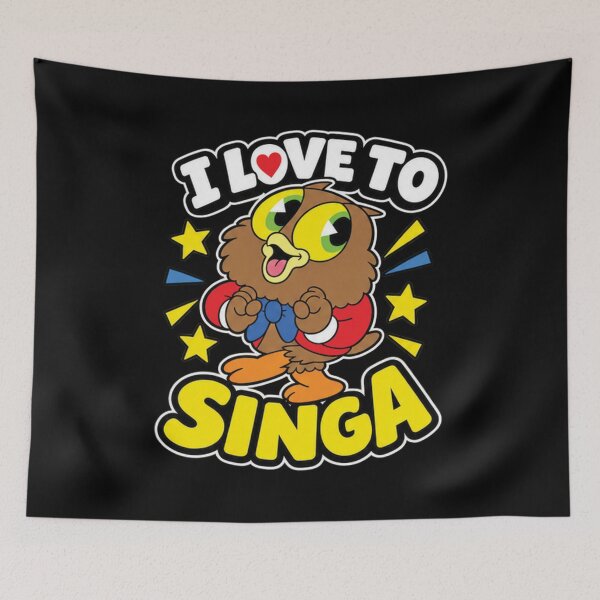 Item preview, Owl Jolson I LOVE TO SINGA designed and sold by Cosmonute.