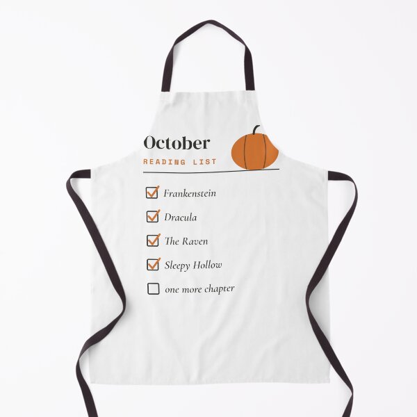 Item preview, October Reading List - Halloween Classic Books Checklist designed and sold by Rilindi.