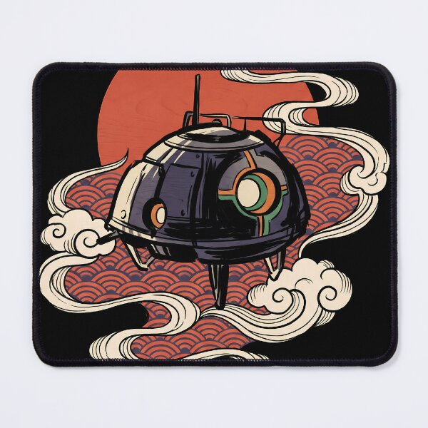 Item preview, A Sentinel No Man's Sky Ukiyo-e Gamer Graphic Tee designed and sold by Senpaiwaves.