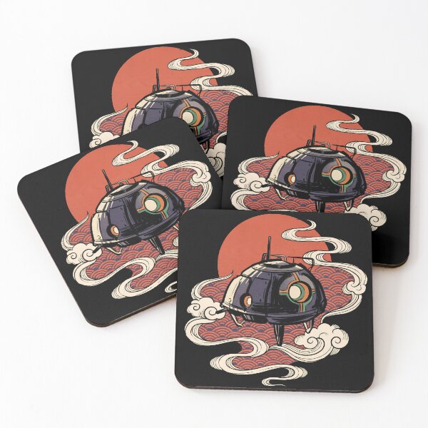 Item preview, A Sentinel No Man's Sky Ukiyo-e Gamer Graphic Tee designed and sold by Senpaiwaves.