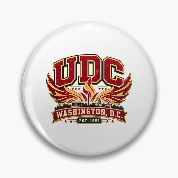 Artikelvorschau, UDC Washington DC Vintage Collegiate Emblem 1851 entworfen und verkauft von AnnabelDockery.