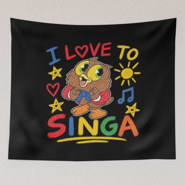Item preview, Owl Jolson I LOVE TO SINGA designed and sold by Cosmonute.